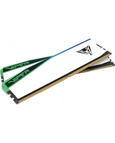 Память для настольных компьютеров PATRIOT 64 GB (2x32GB) DDR5 6200 MHz Viper Elite 5 RGB (PVER564G62C42KW)