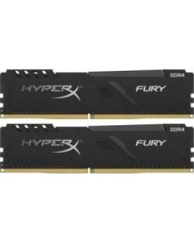 Память для настольных компьютеров HyperX 64 GB (2x32GB) DDR4 2666 MHz Fury Black (HX426C16FB3K2/64)