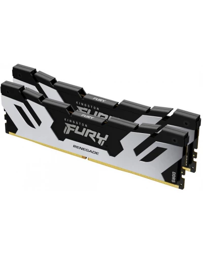 Пам'ять для настільних комп'ютерів Kingston FURY 32 GB (2x16GB) DDR5 6800 MHz Renegade Silver/Black (KF568C36RSK2-32)