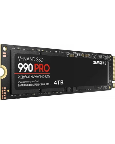 SSD накопитель Samsung 990 PRO 4TB (MZ-V9P4T0BW)