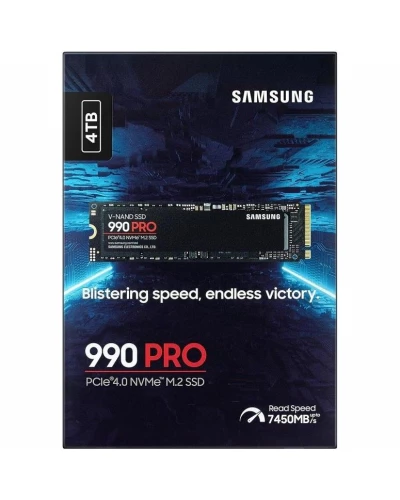 SSD накопитель Samsung 990 PRO 4TB (MZ-V9P4T0BW)