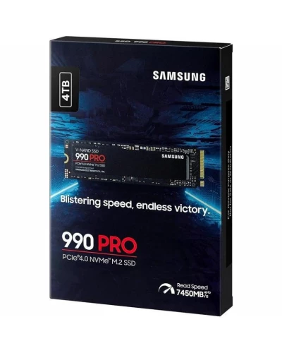 SSD накопитель Samsung 990 PRO 4TB (MZ-V9P4T0BW)