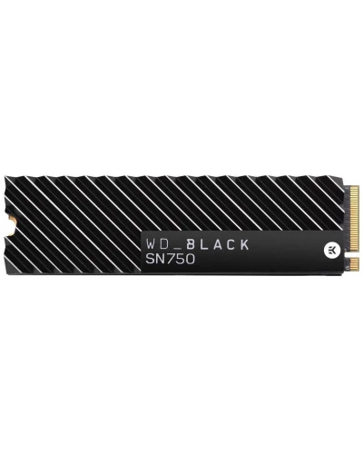 SSD накопитель WD Black SN750 NVME SSD 2 TB With Heatsink (WDS200T3XHC)