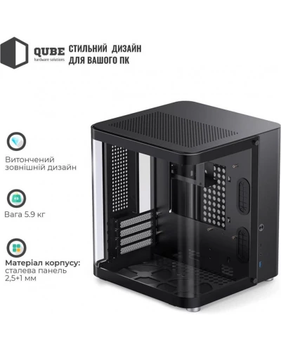 Корпус Jonsbo TK-1 Black