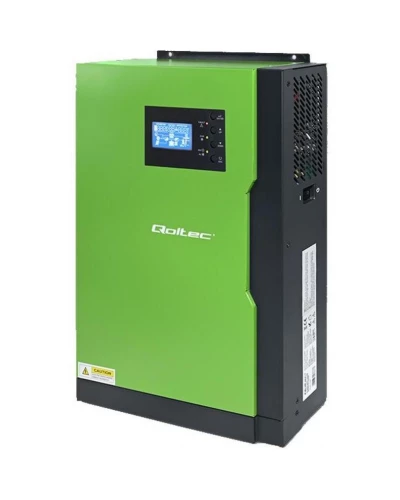 Автономний сонячний інвертор (off-grid) Qoltec Hybrid 10KVA 5,5kW 100A 48V MPPT Sinus (53887)