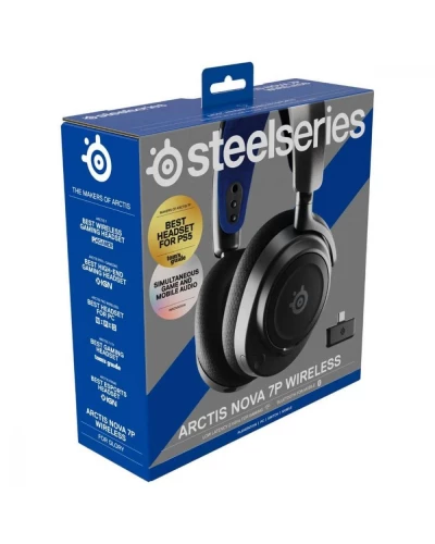 Навушники з мікрофоном SteelSeries SteelSeries Arctis Nova 7P Black (61559)
