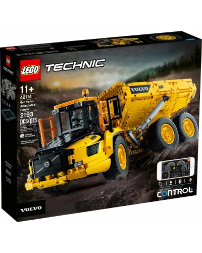 Авто-конструктор LEGO Technic Самоскид 6x6 Volvo (42114)