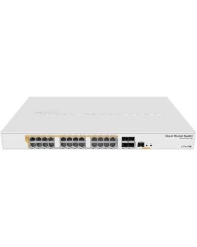 Коммутатор управляемый уровня 3 Mikrotik CRS328-24P-4S+RM