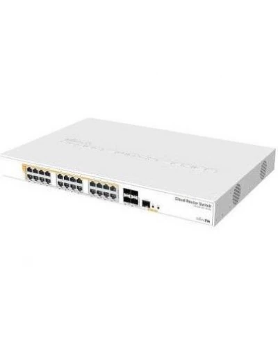 Коммутатор управляемый уровня 3 Mikrotik CRS328-24P-4S+RM