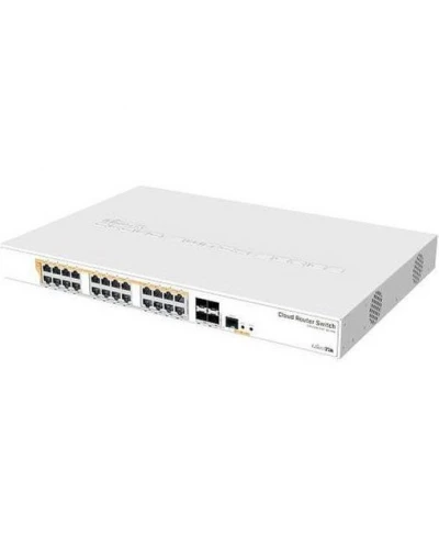 Коммутатор управляемый уровня 3 Mikrotik CRS328-24P-4S+RM