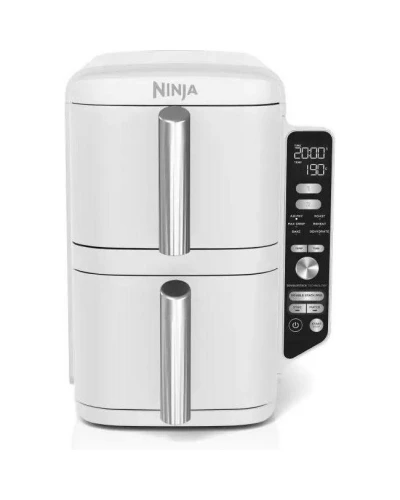Мультипіч (аерофритюрниця) NINJA Double Stack XL 2-Level Air Fryer 9.5L (SL400EUWH)