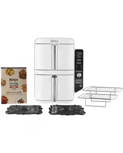 Мультипіч (аерофритюрниця) NINJA Double Stack XL 2-Level Air Fryer 9.5L (SL400EUWH)